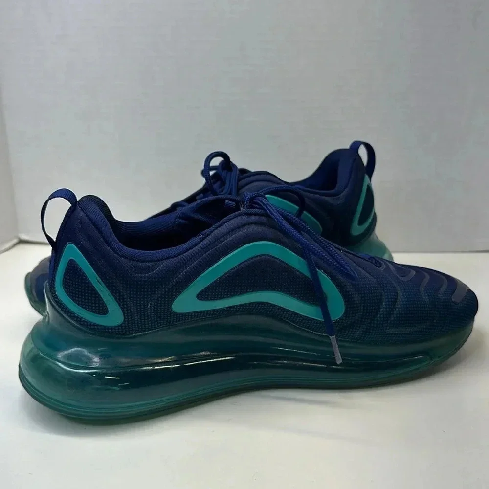 Nike Men’s Air Max 720 Nightshade Blue Teal Sneakers Tennis Shoes Size 8.5